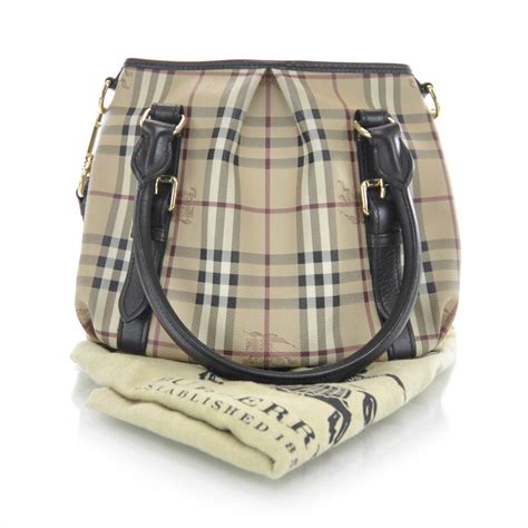 burberry haymarket northfield tote|BURBERRY Haymarket Check Small Northfield Tote Black.